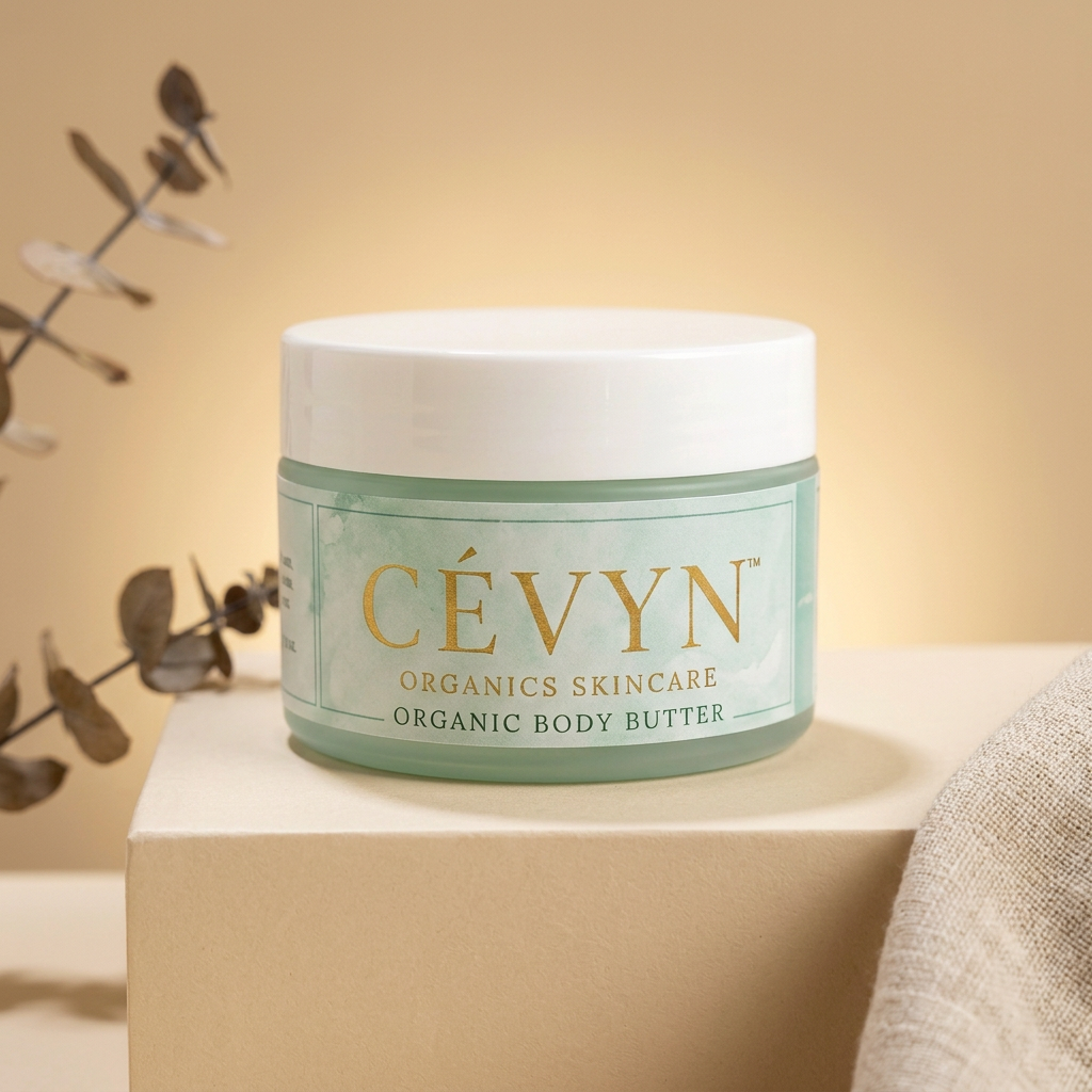 CÉVYN 2 oz travel jar of organic body butter